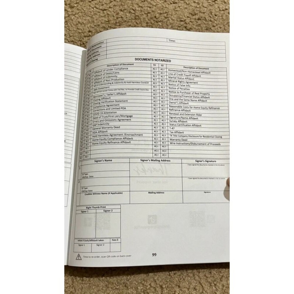 Notary Book - Picture 7 of 8